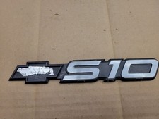 Chevy Chevrolet S10 Door Tailgate Badge Emblem OEM Silver for sale 