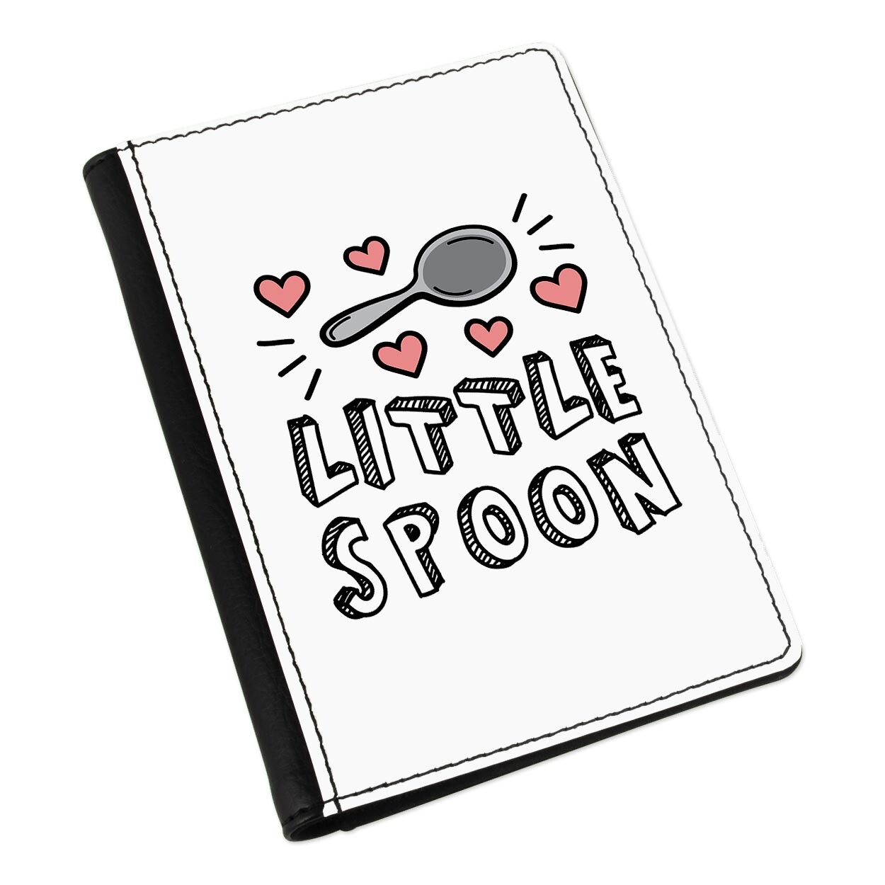 Piccolo Cucchiaio Custodia Passaporto Cover Valentines Love Ragazza Moglie