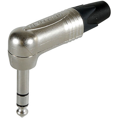 Neutrik NP3RX 1/4'' Stereo Plug Compact Right Angle