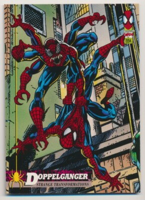 #26 DOPPELGANGER 1994 Fleer Marvel Amazing Spider-Man STRANGE TRANSFORMATIONS