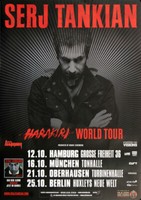Serj Tankian - Figure It Out, Tour 2012 | Konzertplakat | Poster