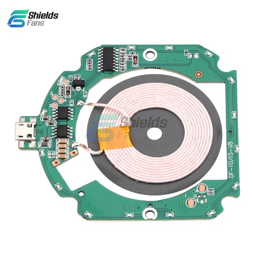Universal 10W 15W High Power Wireless Charger Module Type-C Wireless Charging - Photo 13 sur 16