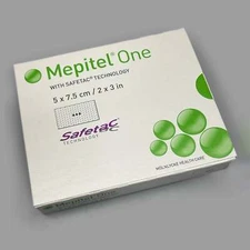 MOLNLYCKE Mepitel One Soft Silcone Wound Contact 2" x 3" 5x7.5cm (10 Pack) 28910