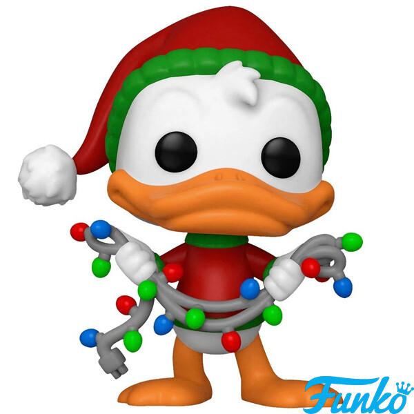 Funko POP #1128 Disney Holiday Donald Duck with Lights