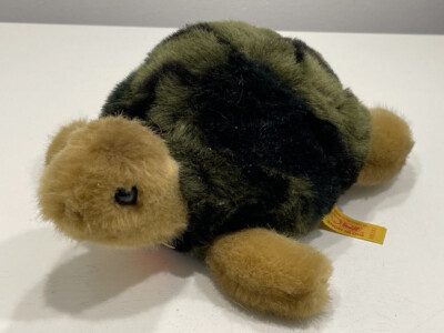 Steiff Tier 068393 - Slo Schildkröte 15 x 7 cm - Top Zustand