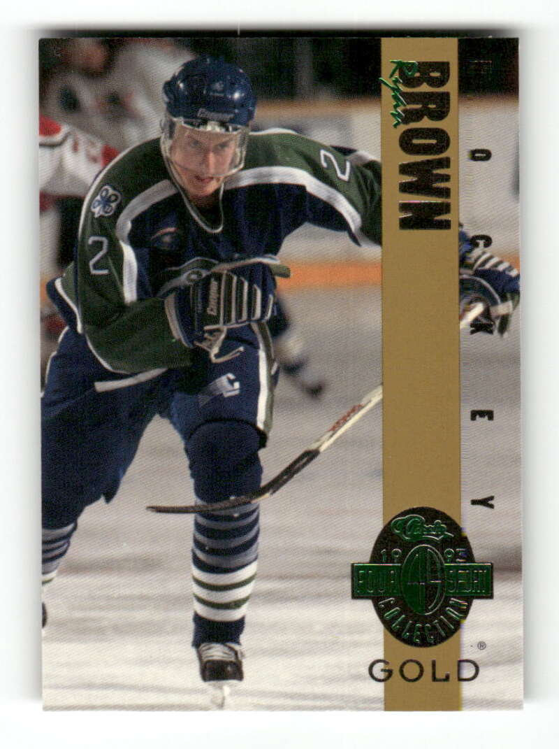 1993 Classic Four Sport Gold /3900 218 Ryan Brown BXCP34