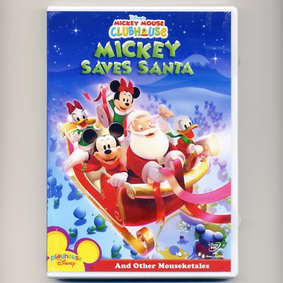 Mickey Mouse Clubhouse: Mickey Saves Santa 2006 Disney Channel new