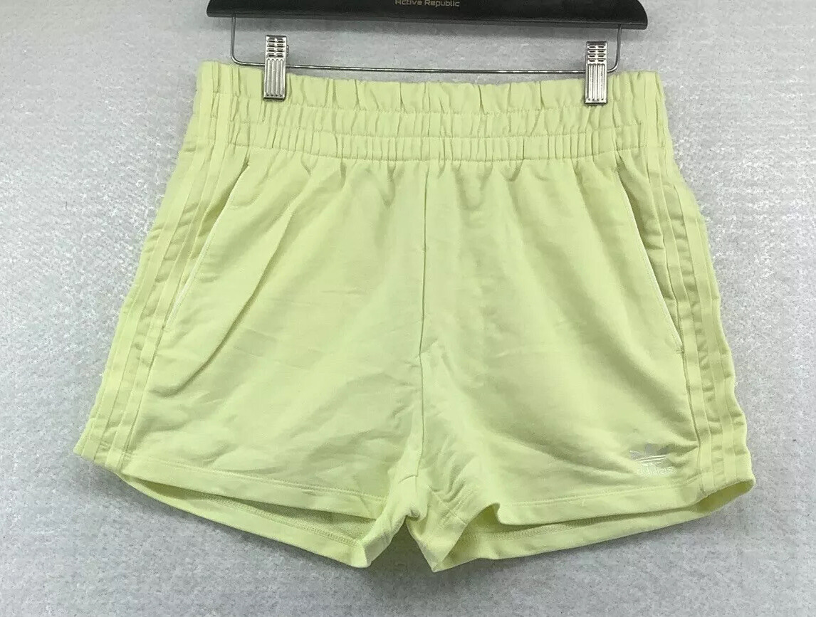 Adidas Womens Originals Stripes Elastic Waist Haze Yellow