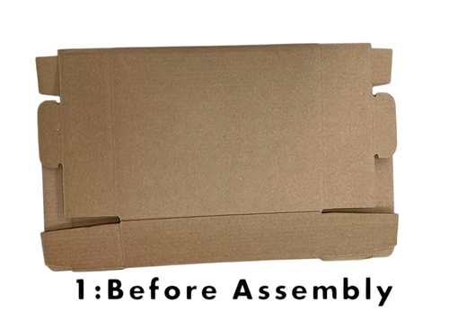 Lote de 5 Cajas 12" x 10" x 3" Cartón Corrugado Seguridad Caja Envío Nuevo - Imagen 3 de 15