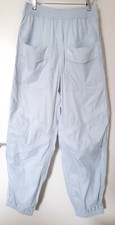 Free People FP Movement Joggers Nylon Light Blue S NWOT