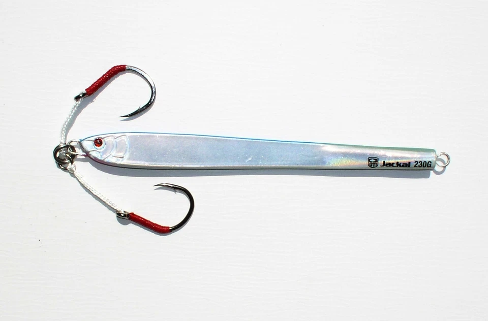 OTI Jackal Jig, Speedpilker mit Assist Hooks 230 Gramm, 3 Colors, Jigging, Pilk - Bild 2 von 2
