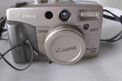 Canon Powershot G2 Digital Camera PC1015 - Tested, Battery, CF