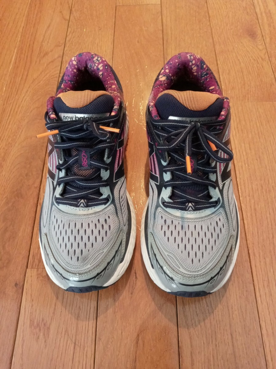 New Balance 860v7 Grey Blue Purple Women's sz