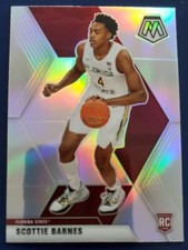 2021-22 Panini Chronicles Mosaic Scottie Barnes Toronto Raptors Silver Prizm #25