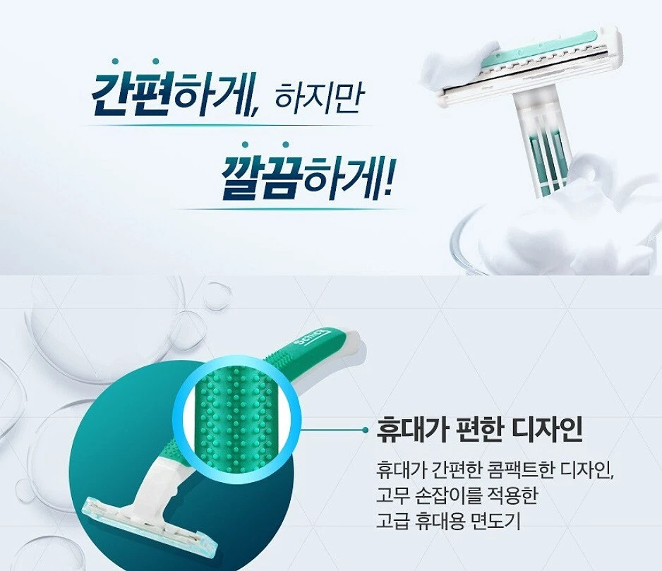 20PCS Schick Exacta 2 Disposable Razor Twin Blades Precise Shaver Green Handle - Image 3 of 4