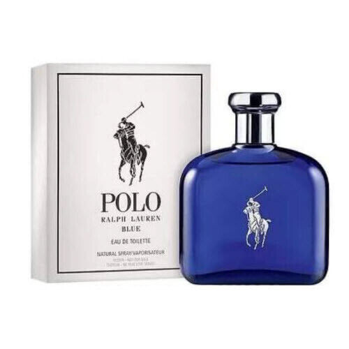 Polo Blue Ralph Lauren Men 4.2 oz 125 ml Eau De Toilette Spray