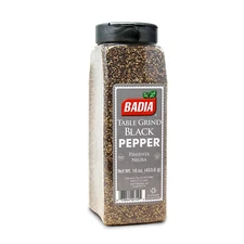 Badia Black Pepper Table Grind, 16 Oz - Premium Seasoning for Cooking & Freshly
