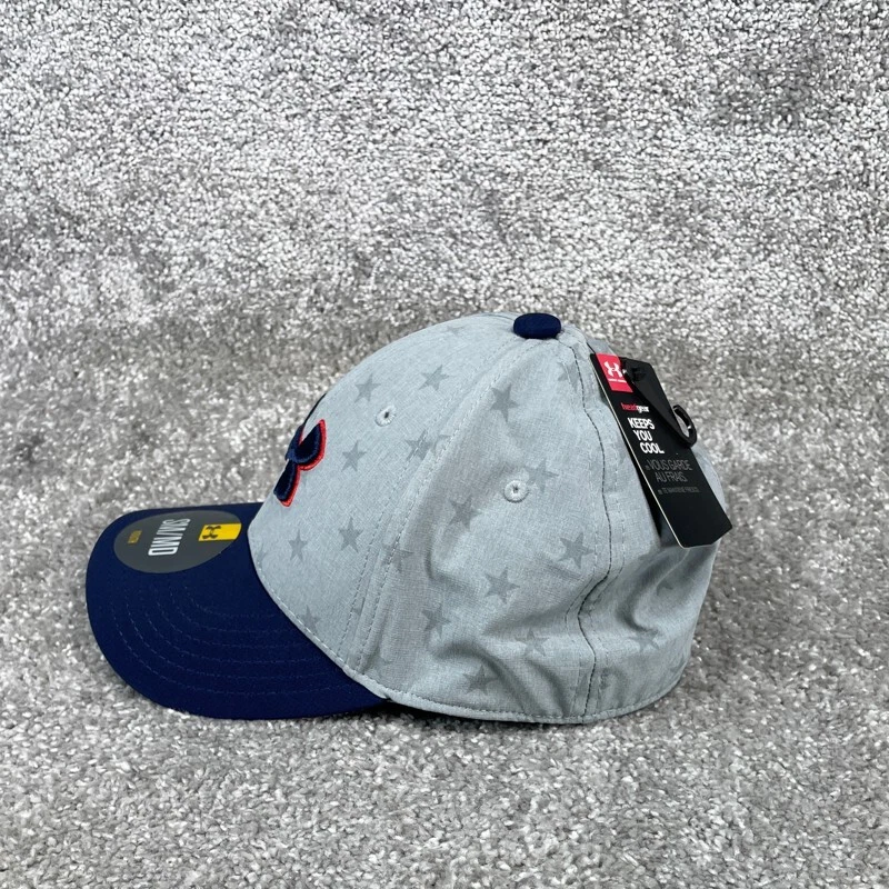 Gorra de béisbol Under Armour gris Heatgear para niños talla pequeña/mediana Foto 3 de 4