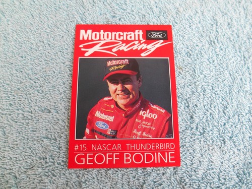 Promo Ford Motorcraft Racing 1992 jeu complet de 10 cartes scellées cartes de course - Photo 17/24