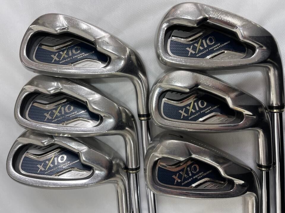 DUNLOP - 【ななみ】xxio10アイアン6本セット（5,6,7,8,9,P） Dunlop The New XXIO 10 Iron #5-9.P(6Clubs)/NS/Flex:S/Iron
