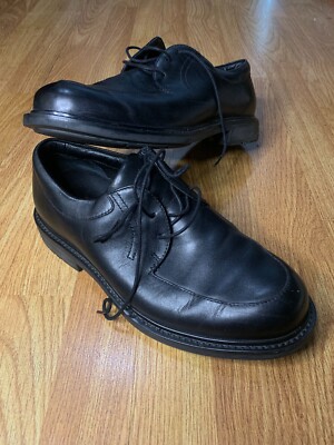 Red Wings Shoes Mens 8.5 EE Black Oxfords Dressy Workwear Leather Upper Balance