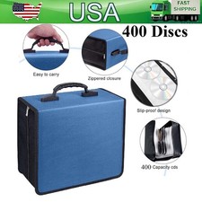 1pcs 400Disc CD DVD Organizer Holder Storage Case Bag Wallet Album Media Video