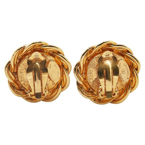 CHANEL vintage Pearl Earring Women 【Used】 - Picture 3 of 5