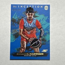 2021-22 Topps Inception OTE Overtime Elite Blue /199 Emmanuel Maldonado #26 (RC)