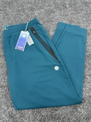 Outerknown Men s Large Performance Active Joggers Pants Blue Comfort Stretch NEW