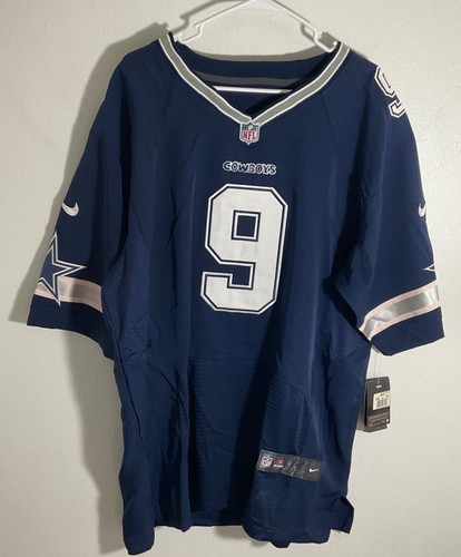 New/tag Nike NFL On Field Dallas Cowboys Tony Romo Jersey Navy Blue Size 52 Men - Picture 2 of 5