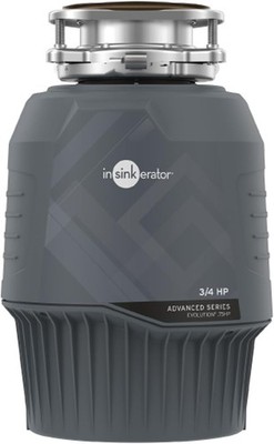 InSinkErator EVOLUTION 0.75HP 3/4 HP, Advanced Series EZ Connect Continuous..