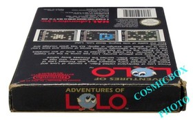 Adventures of LOLO - cartouche de jeu video aventures nes Nintendo hal PAL test&eacute;