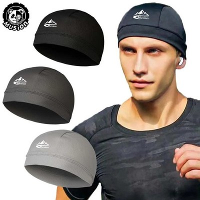 Cooling Skull Cap Helmet Liner Sweat Wicking Cycling Running Hat for Men