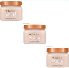 Tree Hut Vanilla Body Scrub 18 Oz Exfoliating Sugar Scrub Shea Butter Gift 3 Pk