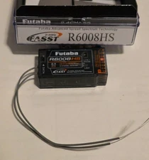 Futaba R6008HS 2.4GHz SS FASST Diversity 8 Channel Receiver