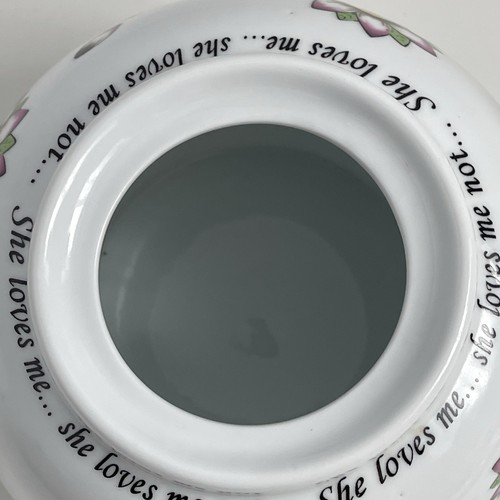 Paul Cardew Teapot She Loves Me Daisy Design Ceramic Collectable Vintage Gift - Picture 13 of 19