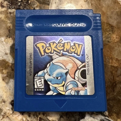 Nintendo Pokémon Blue Version Game Boy NTSC-U/C (E) RPG Cartridge