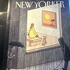 New Yorker Magazine February 10 2025 Cover &ldquo;Winter Sun&rdquo;