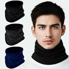 Winter Neck Warmer Gaiter Windproof Fleece Ski Face Mask Scarf for Cold Weather