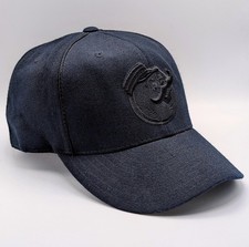 Cincinnati Reds American Needle Blackout Fitted Hat 7 3/8 MLB Baseball Black 