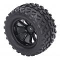 4 Stücke 12mm Hex 1/10 RC Truck Und Reifen Für Axial Für Hsp Für Redca GOD - Bild 16 von 16
