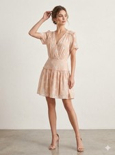 BCBGMAXAZRIA Women  s Shiffon Daysi Dress
