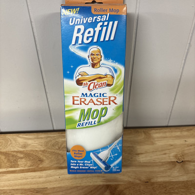 NEW Mr. Clean Magic Eraser Universal Roller Mop Refill Type B