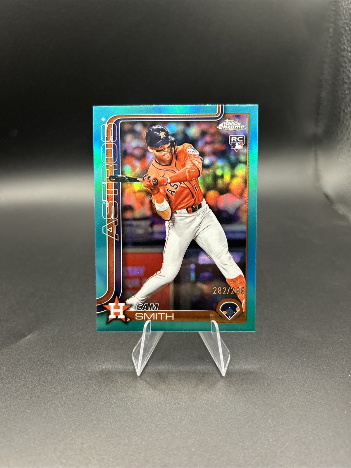 2025 Topps Chrome Update Series - Cam Smith #USC145 Teal Refractor /299 (RC)