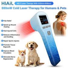 808nm Laser Therapy for Human and Pets Red Light Physiotherapy for Pain Relief