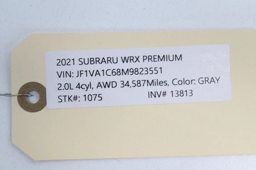 2015-2021 SUBARU WRX LEFT SIDE STEERING COLUMN TURN SIGNAL SWITCH OEM - Picture 8 of 8