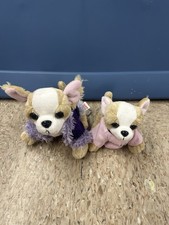 Ganz Webkinz Chihuahua  Lil Kinz Chihuahua Puppy Dog Plush Lot No Code Clothes
