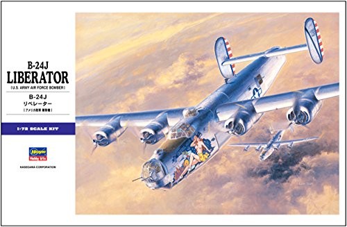 Hasegawa 01559, skala 1:72 B-24J Liberator E29, plastikowy model, import z Japonii - Zdjęcie 5 z 6