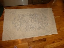 Bucilla Latch Hook Rug Panel Vintage No. 7363 Floral