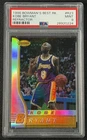 KOBE BRYANT PSA 9 1996-97 BOWMAN'S BEST #R23 ROOKIE REFRACTOR RC LAKERS HOF